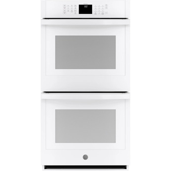 GE 27" White Electric Double Wall Oven