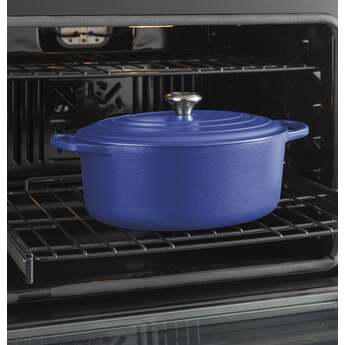 GE 27" White Electric Double Wall Oven - Convection — thumbnail 16
