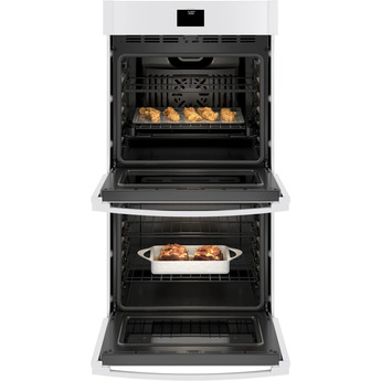GE 27" White Electric Double Wall Oven - Convection — thumbnail 17