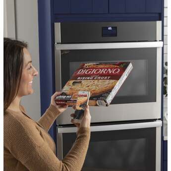 GE 27" White Electric Double Wall Oven - Convection — thumbnail 26
