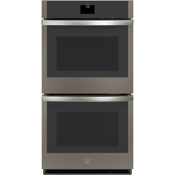GE 27" Slate Electric Double Wall Oven - Convection