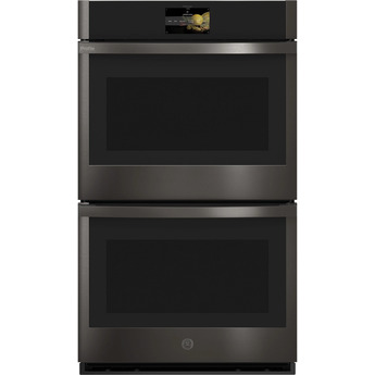 GE Profile 30" Black Stainless Steel Electric Double Wall Oven - Convection