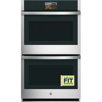 GE Profile 30 Inch Smart Built-In Convection Double Wall Oven Stainless With In-Oven Camera, No Preheat Air Fry, and Microphone: Stainless Steel — thumbnail 2