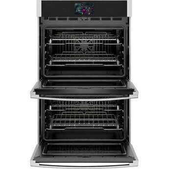 GE Profile 30 Inch Smart Built-In Convection Double Wall Oven Stainless With In-Oven Camera, No Preheat Air Fry, and Microphone: Stainless Steel — thumbnail 3