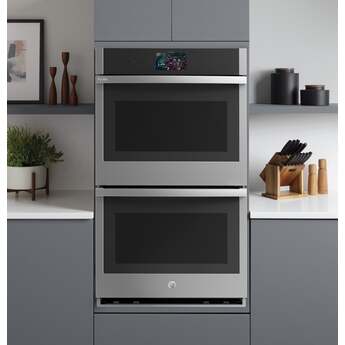 GE Profile 30 Inch Smart Built-In Convection Double Wall Oven Stainless With In-Oven Camera, No Preheat Air Fry, and Microphone: Stainless Steel — thumbnail 5