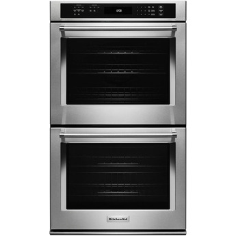 Kitchen Aid KitchenAid 30" Stainless Steel Electric Double Wall Oven - Convection (Upper Onl