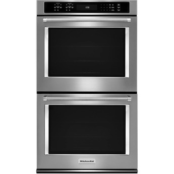 Kitchen Aid KitchenAid 30" Stainless Steel Electric Double Convection Wall Oven