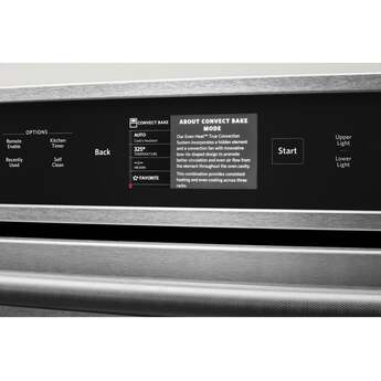 Kitchen Aid KitchenAid 30" 10.0 cu. ft. Stainless Steel Electric Double Wall Oven with Power — thumbnail 21