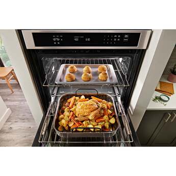 KitchenAid KOEC530PBS 30 Inch Combination Electric Wall Oven Black Stainless Steel with PrintShield Finish — thumbnail 10