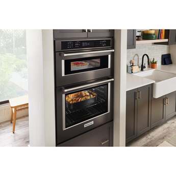 KitchenAid KOEC530PBS 30 Inch Combination Electric Wall Oven Black Stainless Steel with PrintShield Finish — thumbnail 16