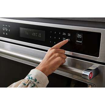 KitchenAid 30 Inch Combination Electric Wall Oven with 1.4 Cu. Ft. Microwave Oven Capacity, 5 Cu. Ft. Oven Capacity, Air Fry Mode, Microwave Convection, Even-Heat™ True Convection, EasyConvect™ Conversion System, Even-Heat™ Preheat, Integrated Meat Thermometer, Self-Close Doors, Self-Cleaning Cycle, PrintShield™ Finish, Sabbath Mode and Star-K Certified: PrintShield Stainless Steel — thumbnail 11