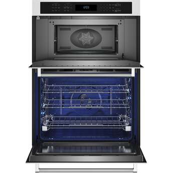 KitchenAid 30 Inch Combination Electric Wall Oven with 1.4 Cu. Ft. Microwave Oven Capacity, 5 Cu. Ft. Oven Capacity, Air Fry Mode, Microwave Convection, Even-Heat™ True Convection, EasyConvect™ Conversion System, Even-Heat™ Preheat, Integrated Meat Thermometer, Self-Close Doors, Self-Cleaning Cycle, PrintShield™ Finish, Sabbath Mode and Star-K Certified: PrintShield Stainless Steel — thumbnail 3