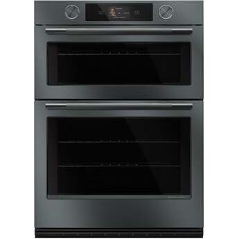KitchenAid 30 Inch Double Combination Smart Electric Wall Oven with 6.4 cu. ft. Total Capacity, Even-Heat™ True Convection, Temperature Probe, Backlit Knobs, Assisted Cooking Modes, Fresh Pizza Mode, Touch-Activated Controls, LCD Display, Sabbath Mode and STAR-K Certified: Juniper