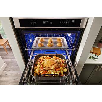 KitchenAid KOED530PPS 30 Inch Double Wall Oven Stainless Steel with PrintShield Finish — thumbnail 3