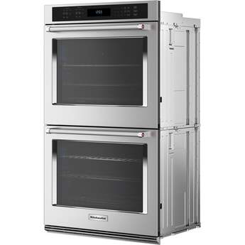 KitchenAid KOED530PPS 30 Inch Double Wall Oven Stainless Steel with PrintShield Finish — thumbnail 4