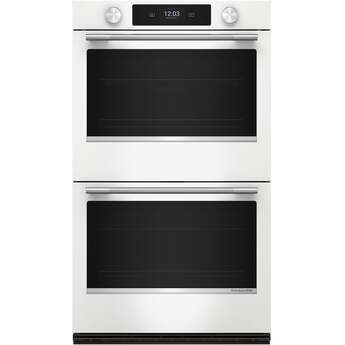 KitchenAid KOED730SWH 30 Inch Smart Double Wall Oven White