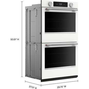 KitchenAid KOED730SWH 30 Inch Smart Double Wall Oven White — thumbnail 12