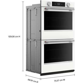 KitchenAid KOED730SWH 30 Inch Smart Double Wall Oven White — thumbnail 2