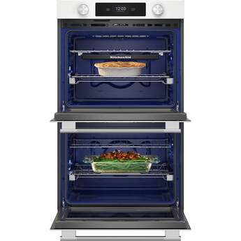 KitchenAid KOED730SWH 30 Inch Smart Double Wall Oven White — thumbnail 9