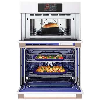 LG Studio WCES6428N 30 Inch Built-In Smart Combination Wall Oven Essence White — thumbnail 15