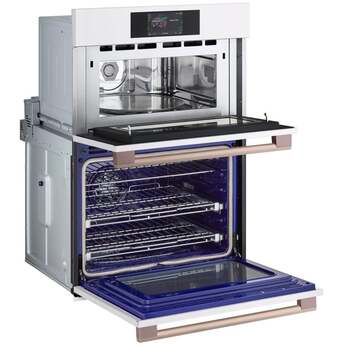 LG Studio WCES6428N 30 Inch Built-In Smart Combination Wall Oven Essence White — thumbnail 6