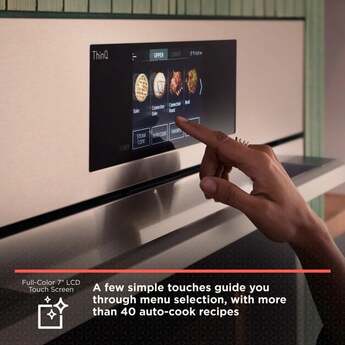 LG Studio WCES6428N 30 Inch Built-In Smart Combination Wall Oven Essence White — thumbnail 8