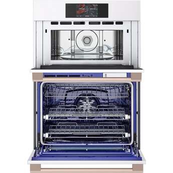 LG Studio WCES6428N 30 Inch Built-In Smart Combination Wall Oven Essence White — thumbnail 9