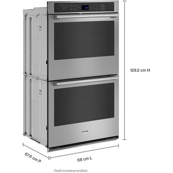 Maytag MOED6027LZ 27 Inch Fingerprint Resistant Stainless Steel Electric Double Wall Oven — thumbnail 11