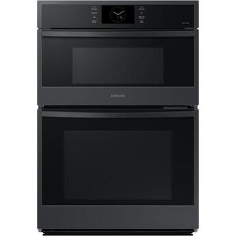 Samsung NQ70CG600DMT 30 Inch Matte Black Steel Electric Oven/Microwave Combo Oven