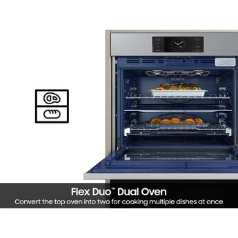 Samsung NV51CG700DSR  Bespoke Series 30 Inch Stainless Steel Electric Double Wall Oven — thumbnail 8