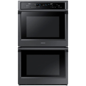 Samsung 30" Black Stainless Steel Electric Double Wall Oven - Convection