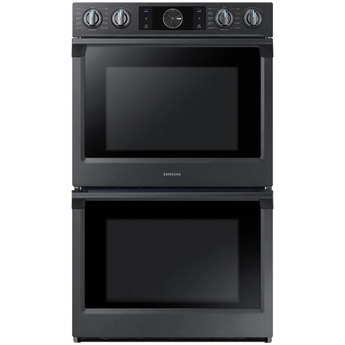 Samsung 30" Black Stainless Steel Electric Double Wall Oven - Convection