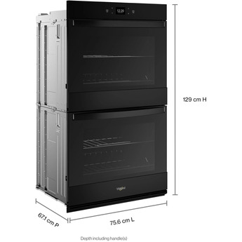 Whirlpool WOED5030LB 30 Inch Black Electric Double Wall Oven — thumbnail 29