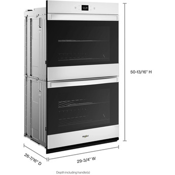 Whirlpool WOED5030LW 30 Inch White Electric Double Wall Oven — thumbnail 10
