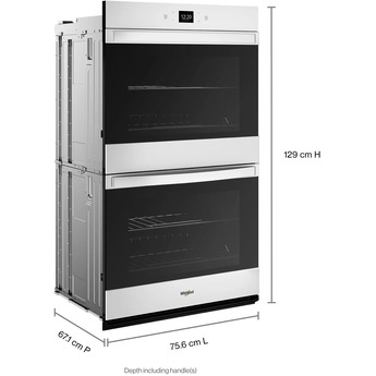 Whirlpool WOED5030LW 30 Inch White Electric Double Wall Oven — thumbnail 21
