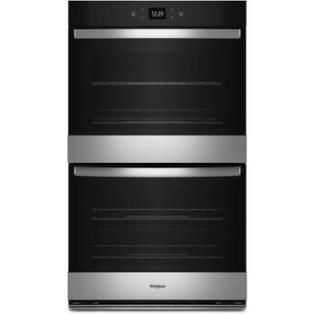 Whirlpool WOED5030LZ 30 Inch Fingerprint Resistant Stainless Steel Electric Double Wall Oven
