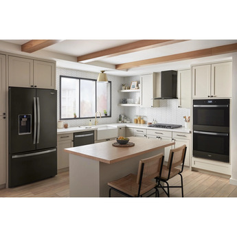 Whirlpool WOED7030PV 30 Inch Black Stainless Steel Electric Double Wall Oven — thumbnail 2