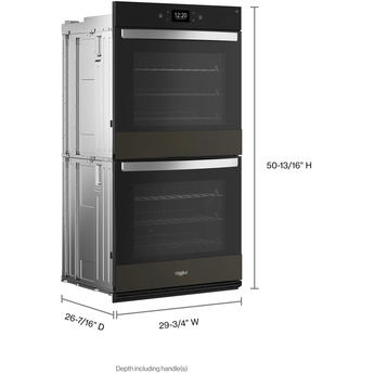 Whirlpool WOED7030PV 30 Inch Black Stainless Steel Electric Double Wall Oven — thumbnail 20