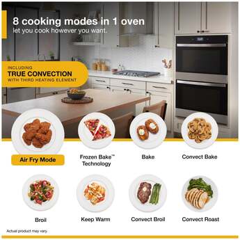 Whirlpool WOED7030PV 30 Inch Black Stainless Steel Electric Double Wall Oven — thumbnail 4