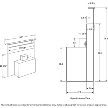 GE Profile UVD6301DPBB 30 Inch Downdraft — thumbnail 2