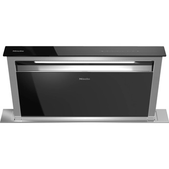 Miele Downdraft Hood with Active AirClean, Backlit Controls, Safety Shut-Off, Dishwasher-Safe Filters and 3 Speeds: Stainless Steel, 36 Inch