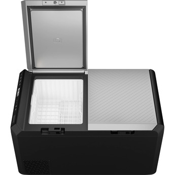 GE 2.7 Cu. Ft. Electric Cooler with Interior Lighting: Black and Concrete Gray — thumbnail 36