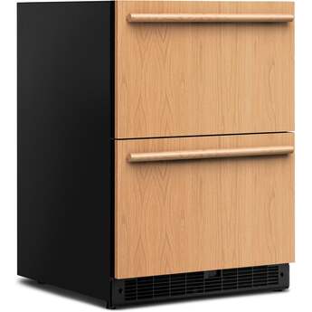 KitchenAid 24 Inch Undercounter Double-Drawer Refrigerator with 4.4 cu. ft. Capacity, Temperature Monitoring System, Ultra-Bright LED Lighting, Door Alarm, Backlit Touch Controls, Sabbath Mode and Star-K Certified: Panel Ready — thumbnail 7