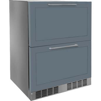 Marvel MRDR224IS71A 24 Inch Essential Refrigerator Drawers: Panel Ready Solid Panel Ready