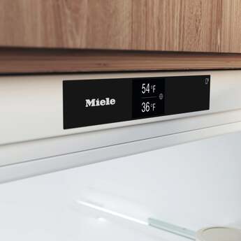 Miele 24 Inch Built-In Smart Undercounter Refrigerator with 4.2 cu. ft. Capacity, DynaCool, LED Lighting, SuperCool Function, ComfortClean, Holiday Mode, Miele @ Home, SoftClose, FreshTouch Control, Lock Function, and Sabbath Mode: Panel Ready — thumbnail 3