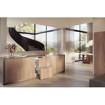 Miele 24 Inch Built-In Smart Undercounter Refrigerator with 4.2 cu. ft. Capacity, DynaCool, LED Lighting, SuperCool Function, ComfortClean, Holiday Mode, Miele @ Home, SoftClose, FreshTouch Control, Lock Function, and Sabbath Mode: Panel Ready — thumbnail 5