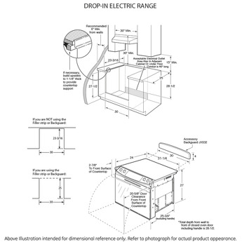 GE JD630DFBB 30 Inch Drop-In Electric Range — thumbnail 6