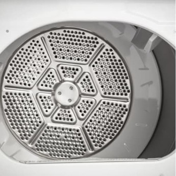 GE 7.4 cu.ft. White Gas Front Load Dryer - Energy Star — thumbnail 2