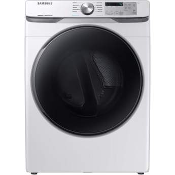 Samsung 27" 7.5 cu. ft. White Stackable Electric Front Load Dryer with Steam Sanitize - ADA Compliant