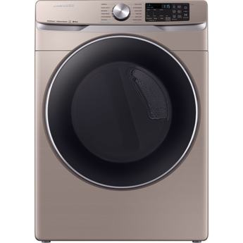 Samsung 27" 7.5 cu. ft. Champagne Stackable Electric Front Load Dryer with Steam Sanitize - Energy Star